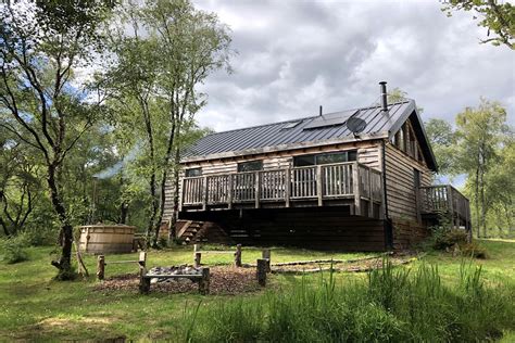 log cabin loch awe